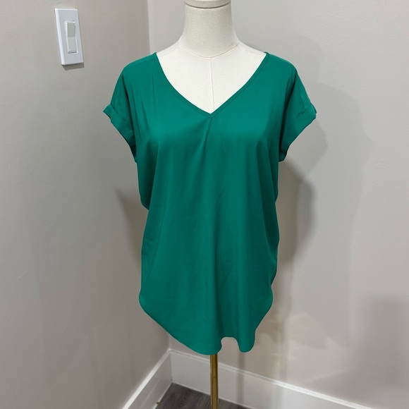 New Express V‎ Neck Blouse Large - Picture 2 of 6